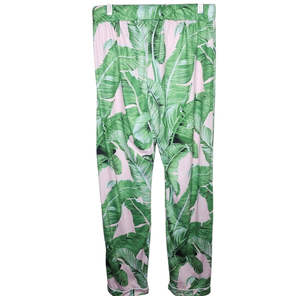 Ekouaer Banana Leaf "The Beverly Hills" Print Pajama Size Small - Picture 15 of 15